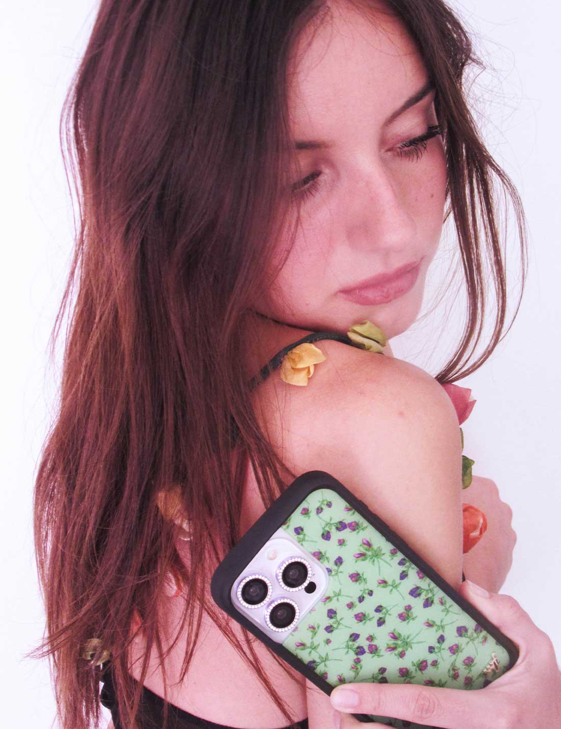 Posie Rosie | Purple iPhone Case