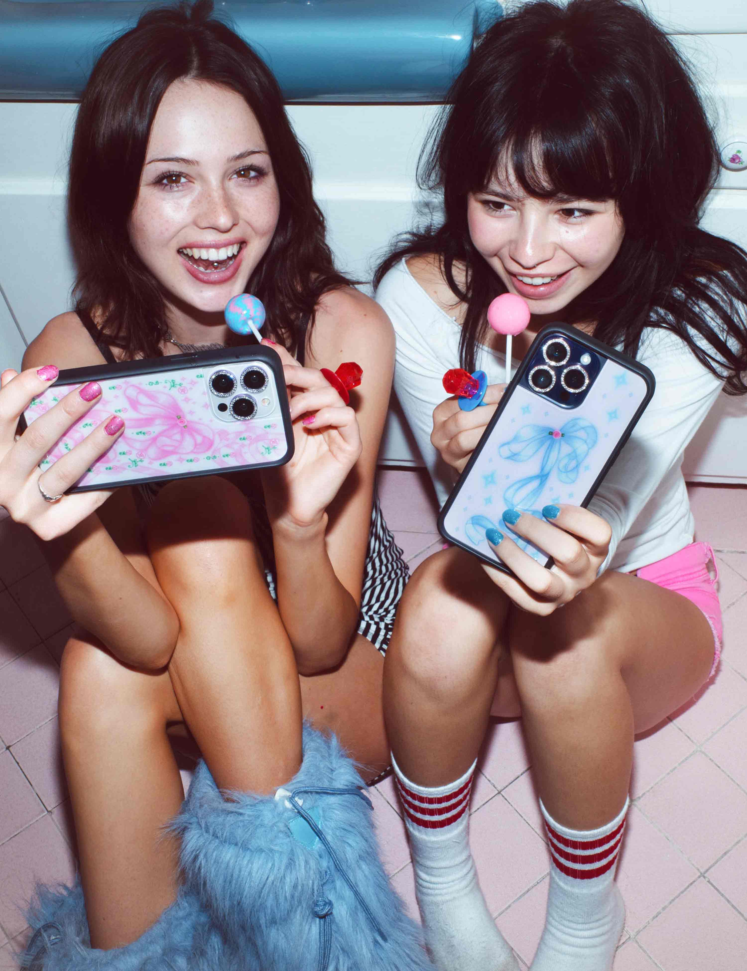 Sparkle Girl iPhone Case