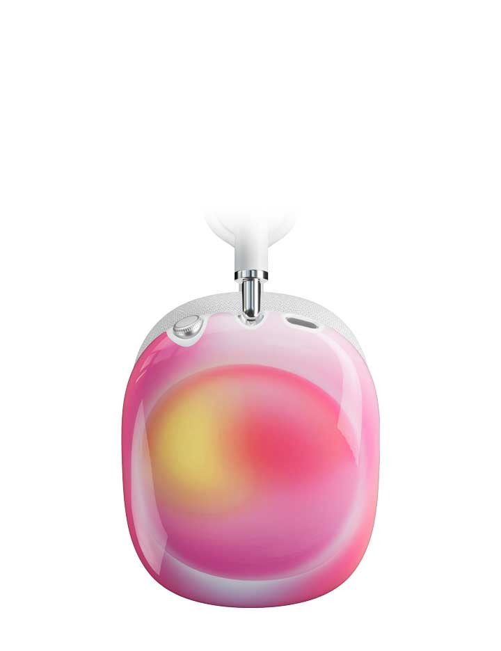 Hot Pink Aura Airpods Max Cover