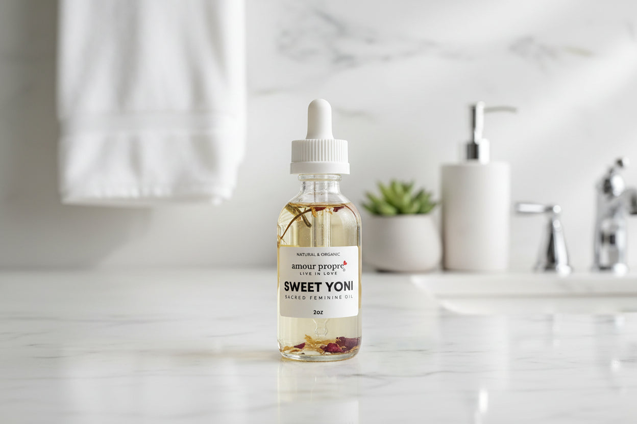 Sweet Yoni Feminine Oil – Organic Intimate Moisturizer for Sensitive Skin