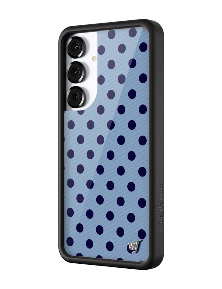 Polka Dot | Blue and Navy Blue Samsung Galaxy Case