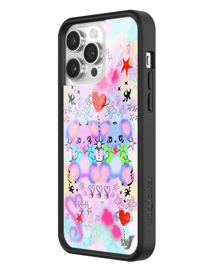 Cotton Candy Teddies iPhone Case