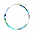 Bora Bora Blue Beaded Necklace