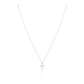 Classic CZ Cross Necklace