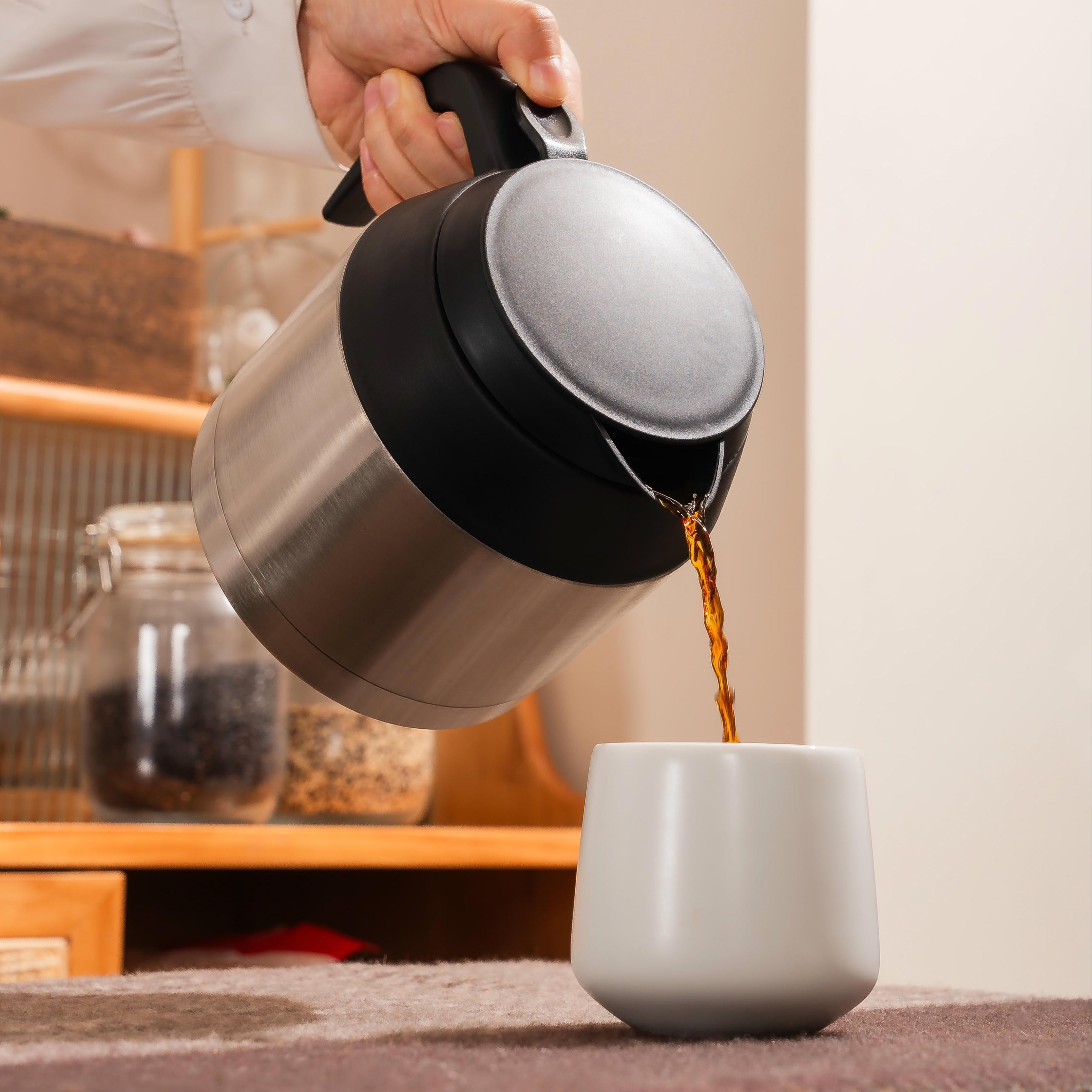 Bonavita 5-Cup Coffee Maker, Thermal Coffee Brewer – Compact Size, Elegant, and Precise, BPA-Free