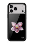 Orchid | Black iPhone Case