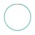PRE-ORDER Karla Tennis Necklace - Turquoise - Ships 5/1