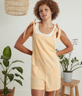 Bower Romper - Creamsicle