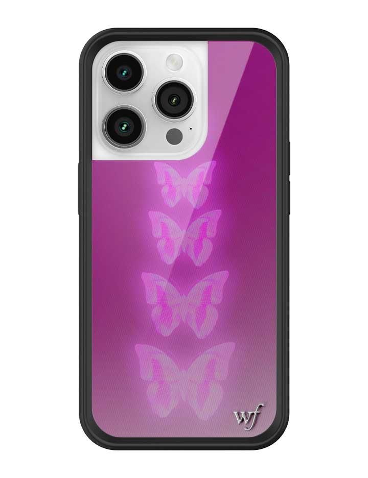 Neon Butterfly iPhone Case