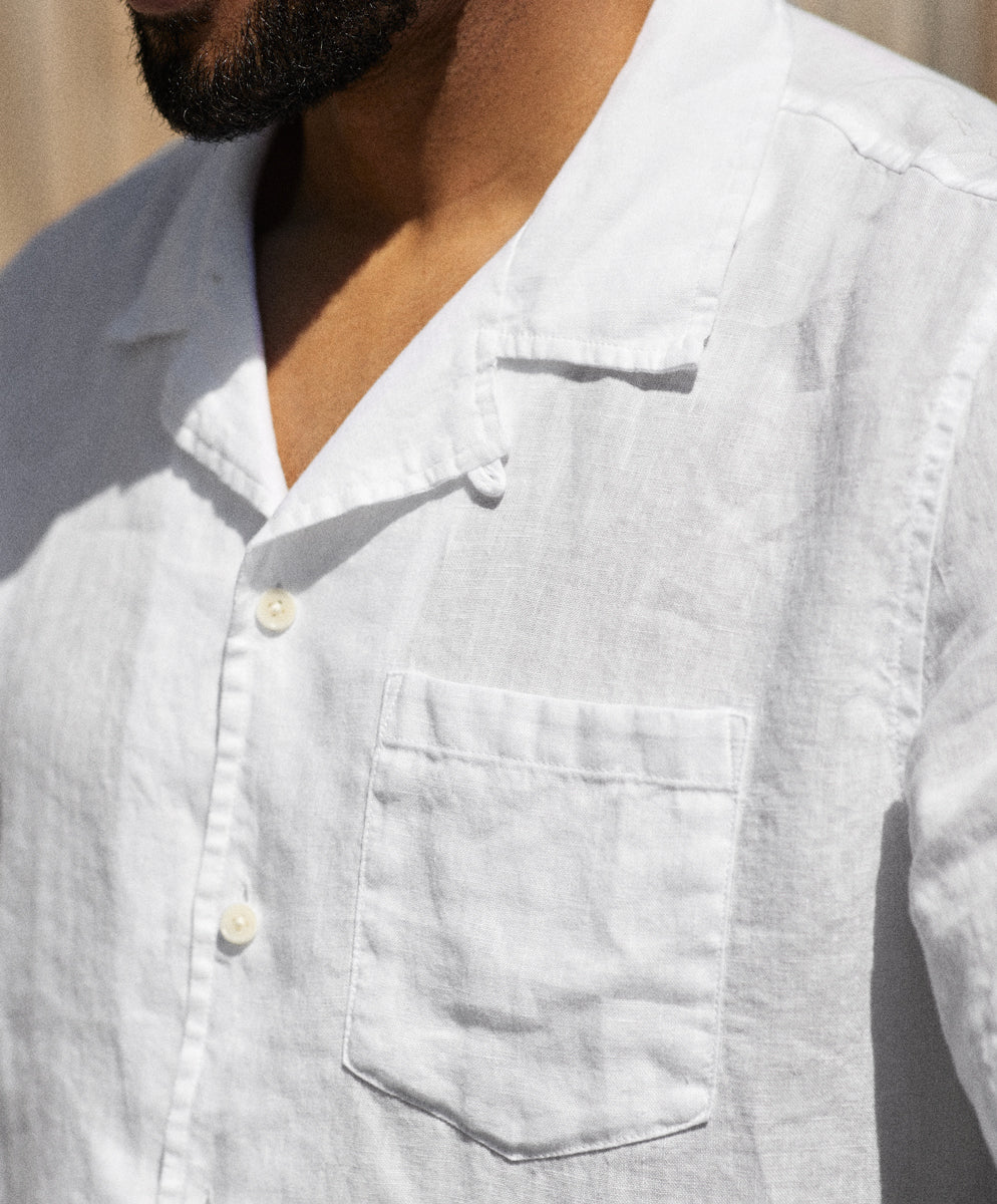 Linen S/S Camp Shirt