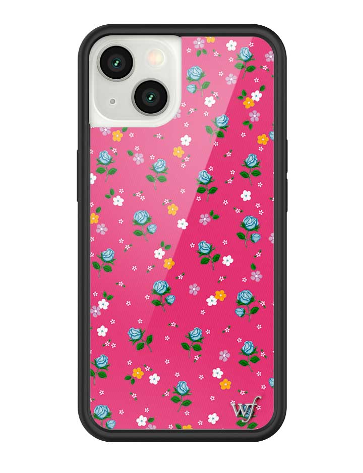 Pink Dainty Florals iPhone Case