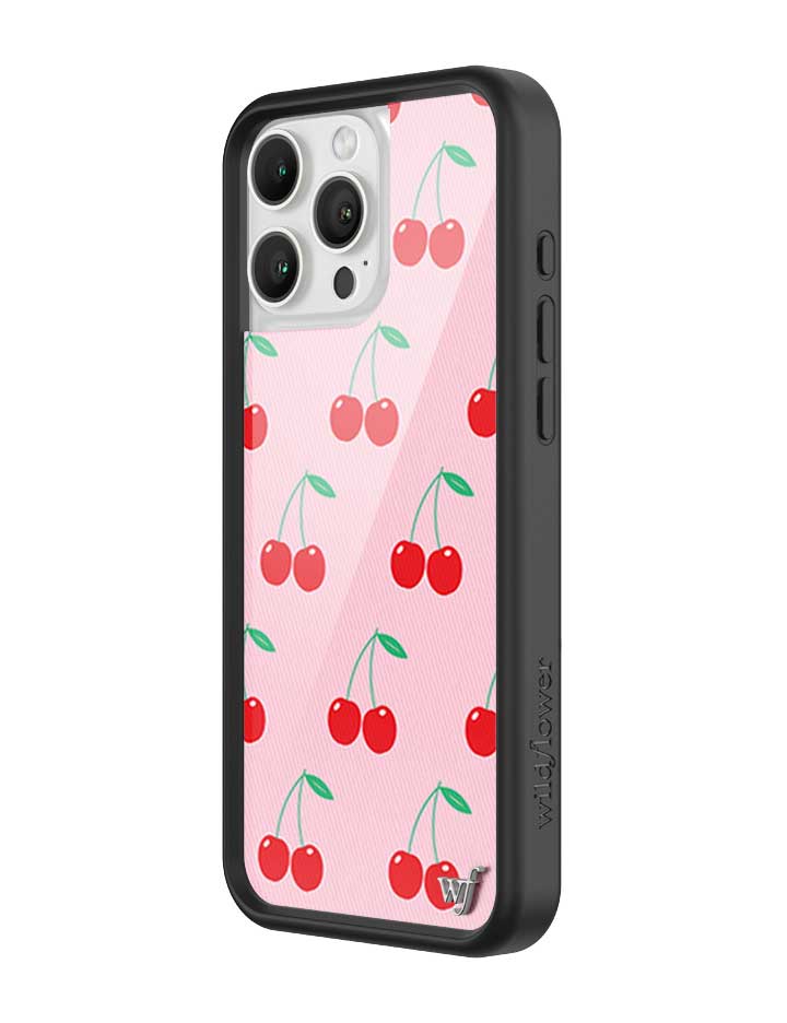 Pink Cherries iPhone Case