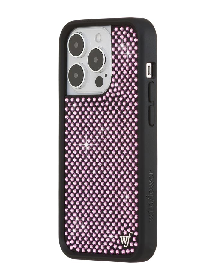 Rhinestone iPhone Case | Pink