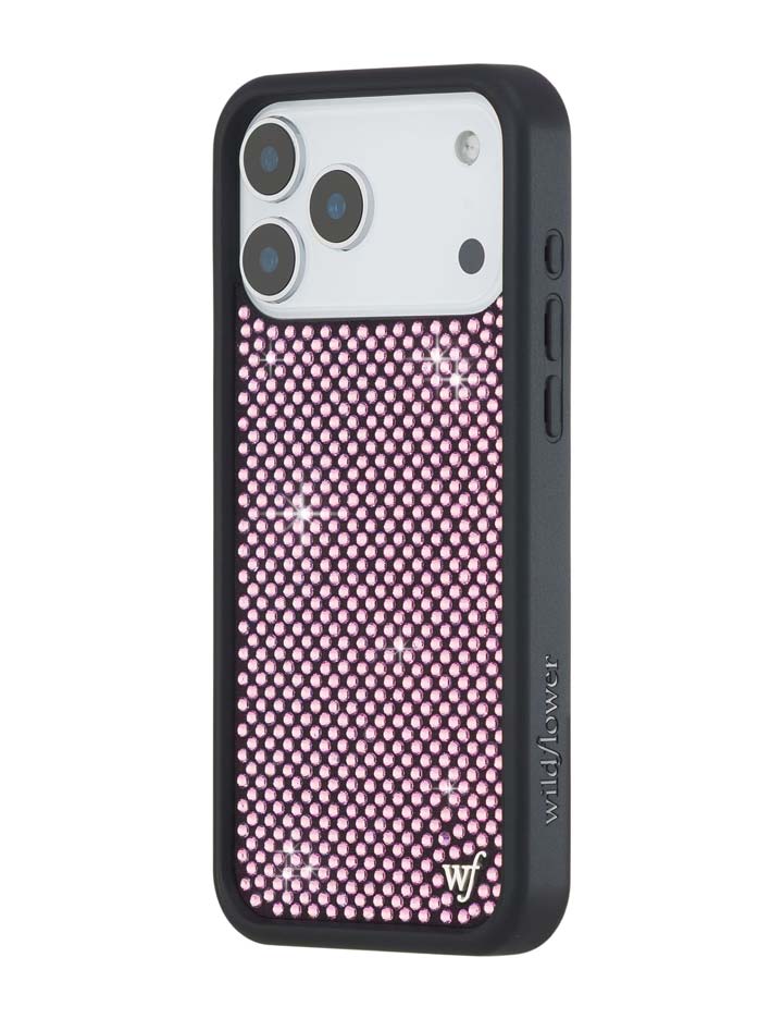 Rhinestone iPhone Case | Pink