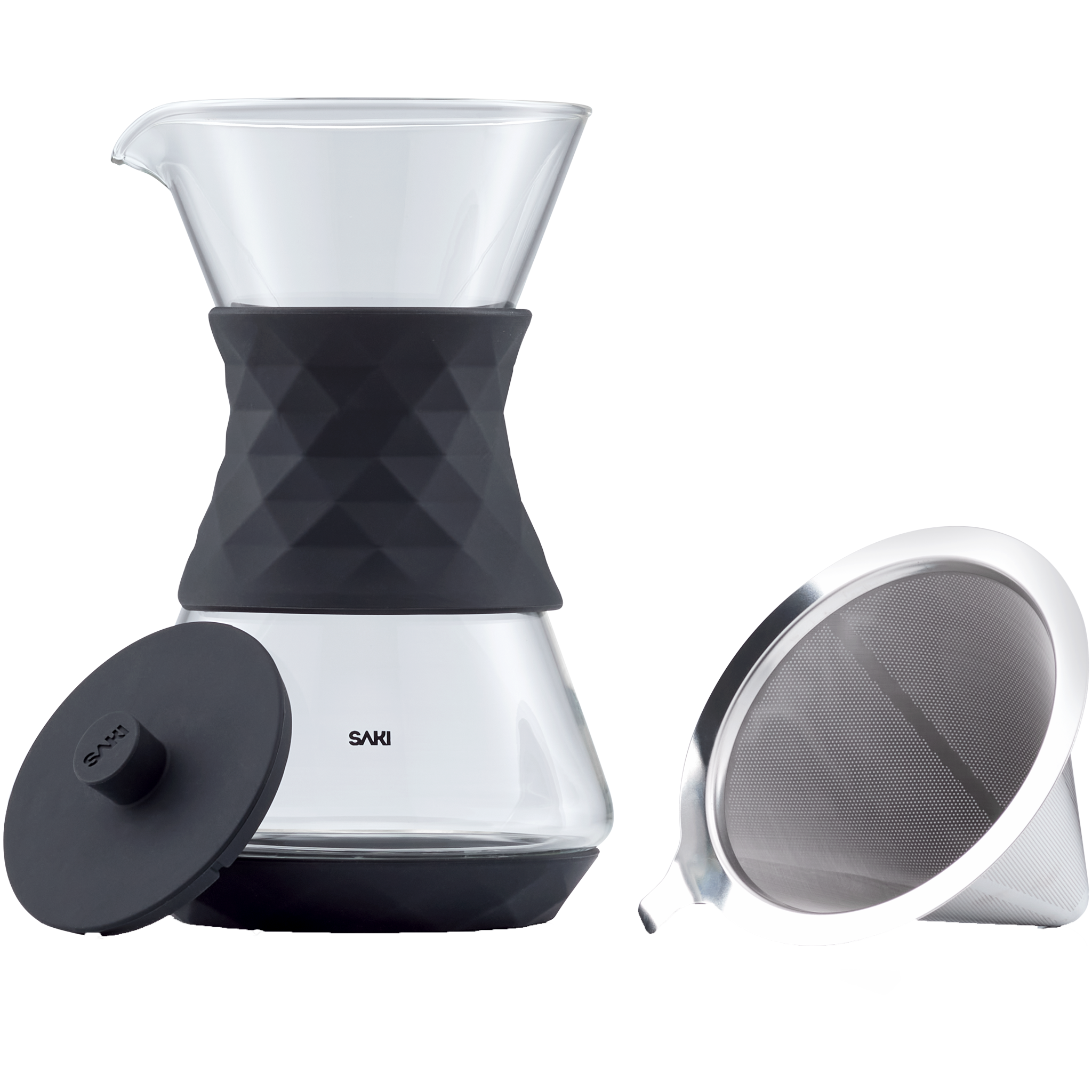 Pour-Over Glass Coffee Maker