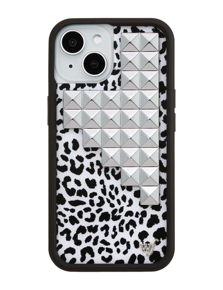 Snow Meow Stud iPhone Case