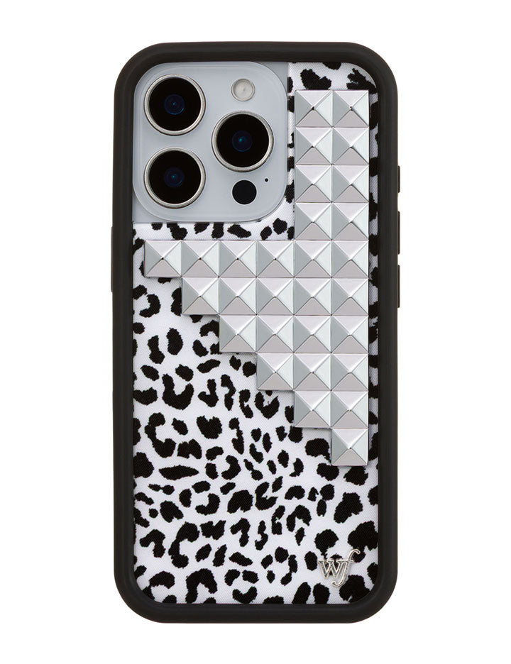 Snow Meow Stud iPhone Case