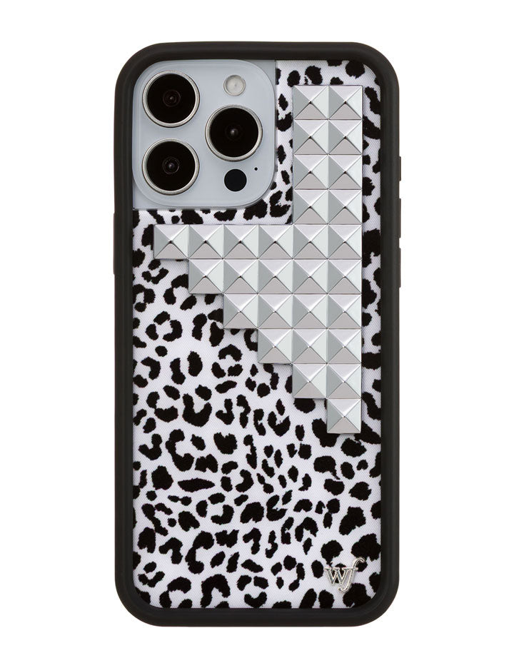 Snow Meow Stud iPhone Case
