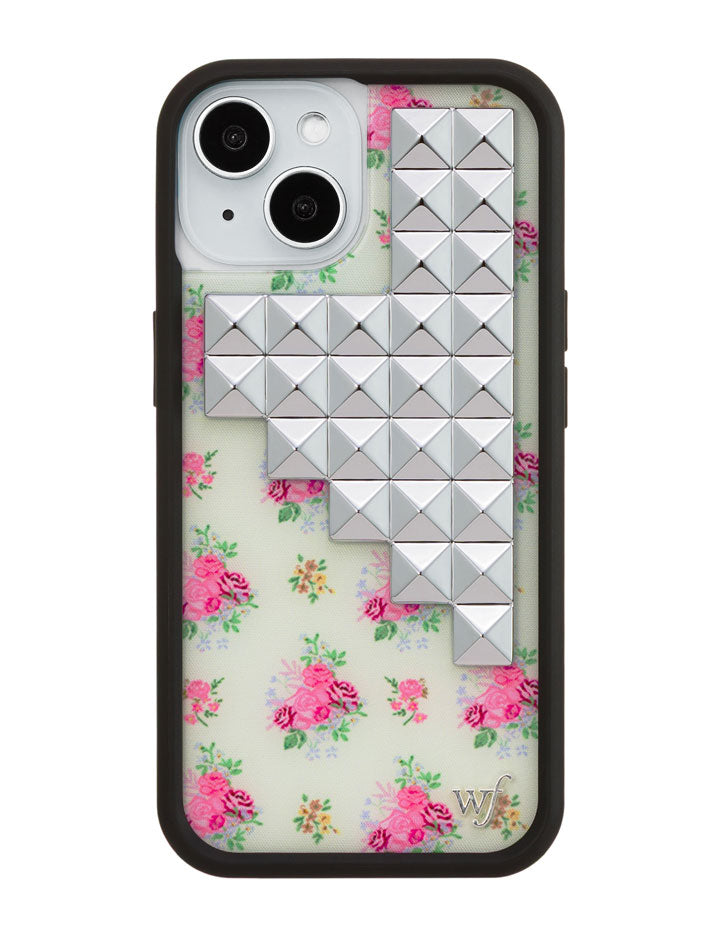 Vintage Floral Stud iPhone Case