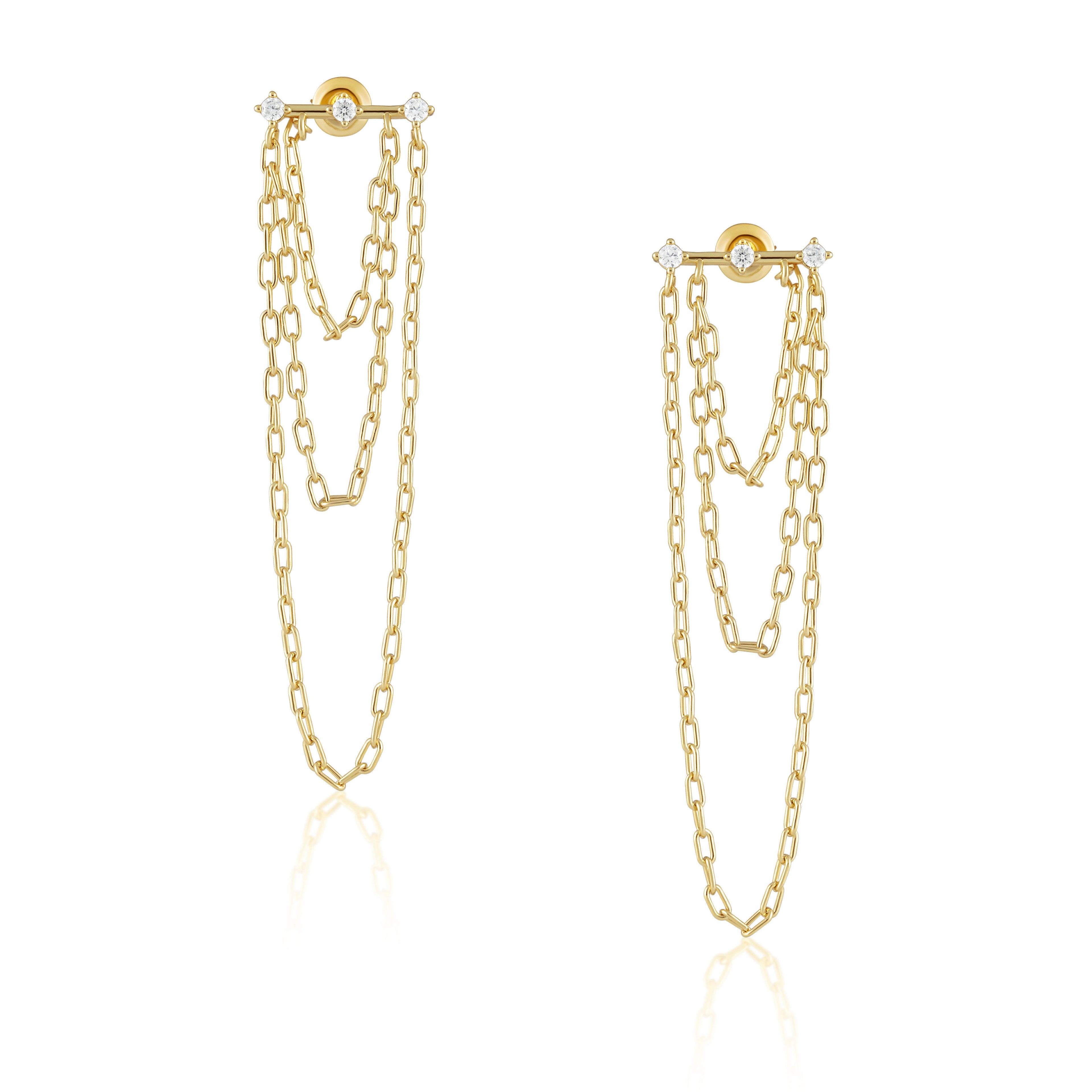 Summer Chain Drop Earring