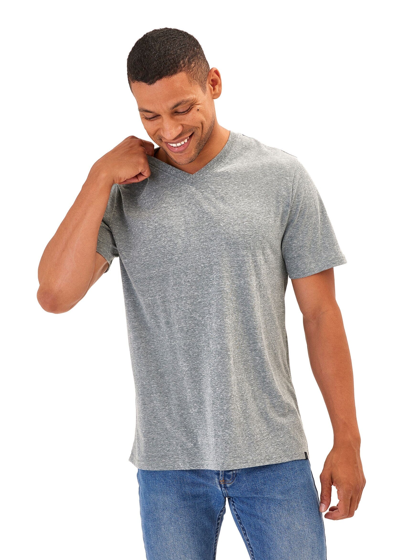 Triblend V-Neck Tee