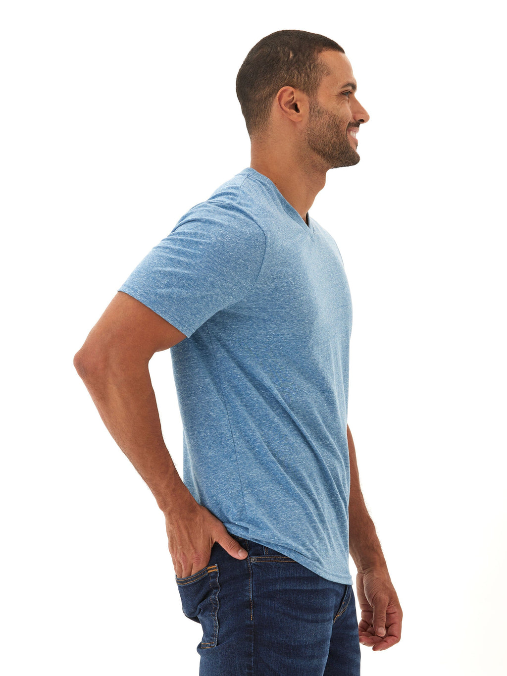 Triblend V-Neck Tee