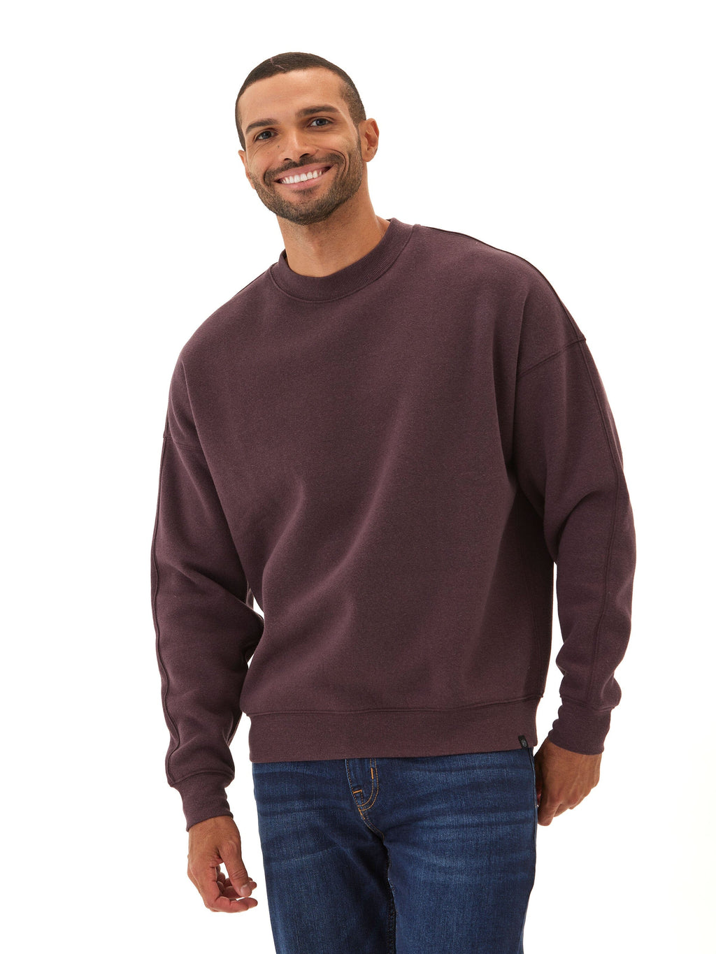 Rudy Triblend Fleece Drop Shoulder Sweatshirt