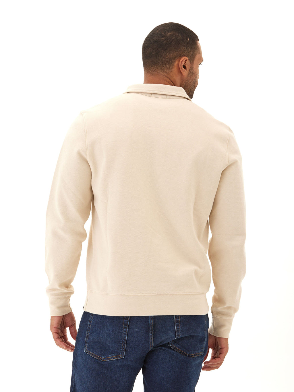 Briggs Knit Jacquard 1/4 Zip Pullover