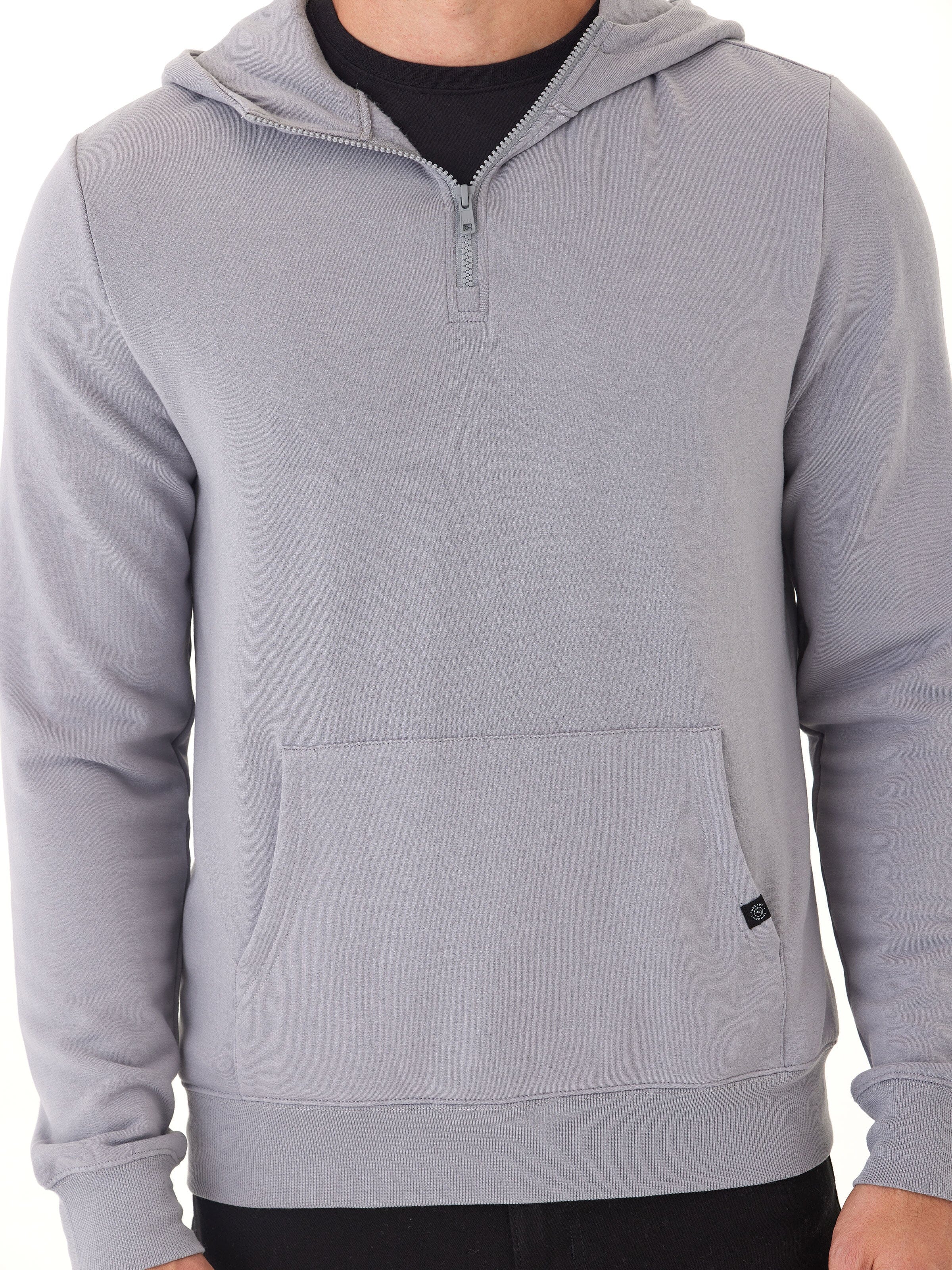 Colton Modal Fleece Half Zip Hoodie