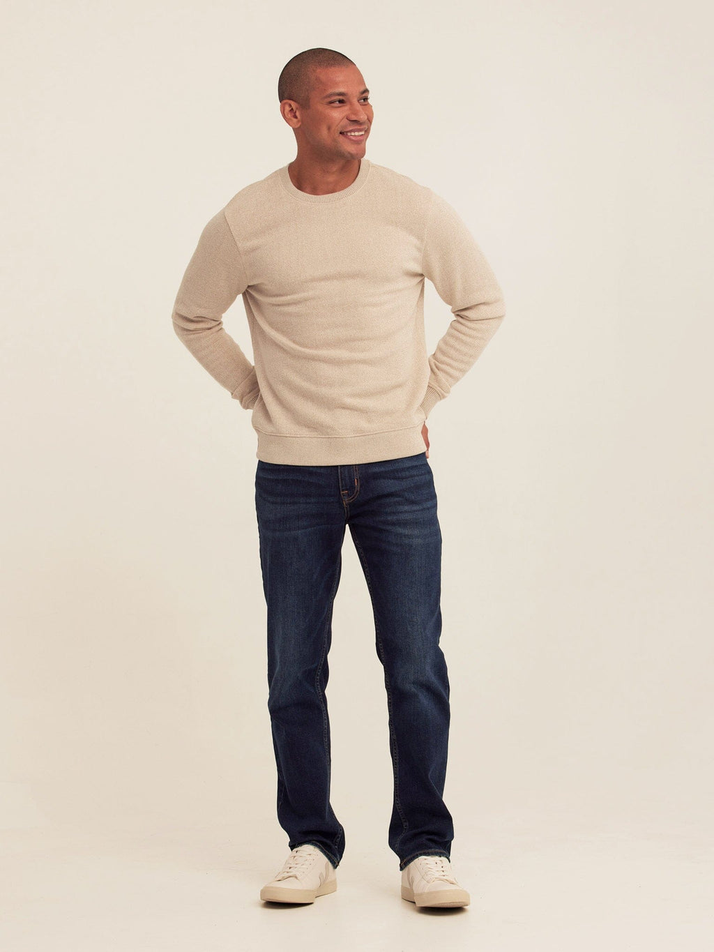Corey Eco Fleece Crew Sweatshirt