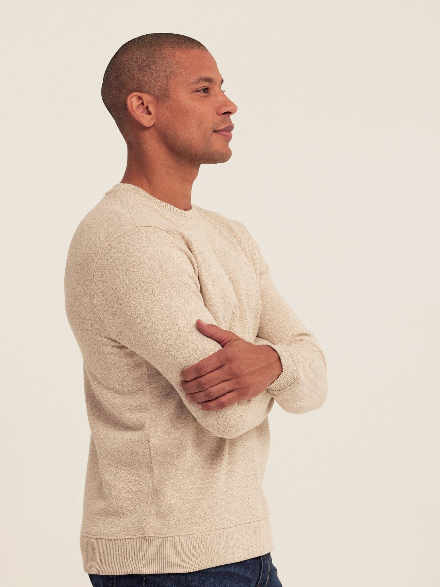 Corey Eco Fleece Crew Sweatshirt