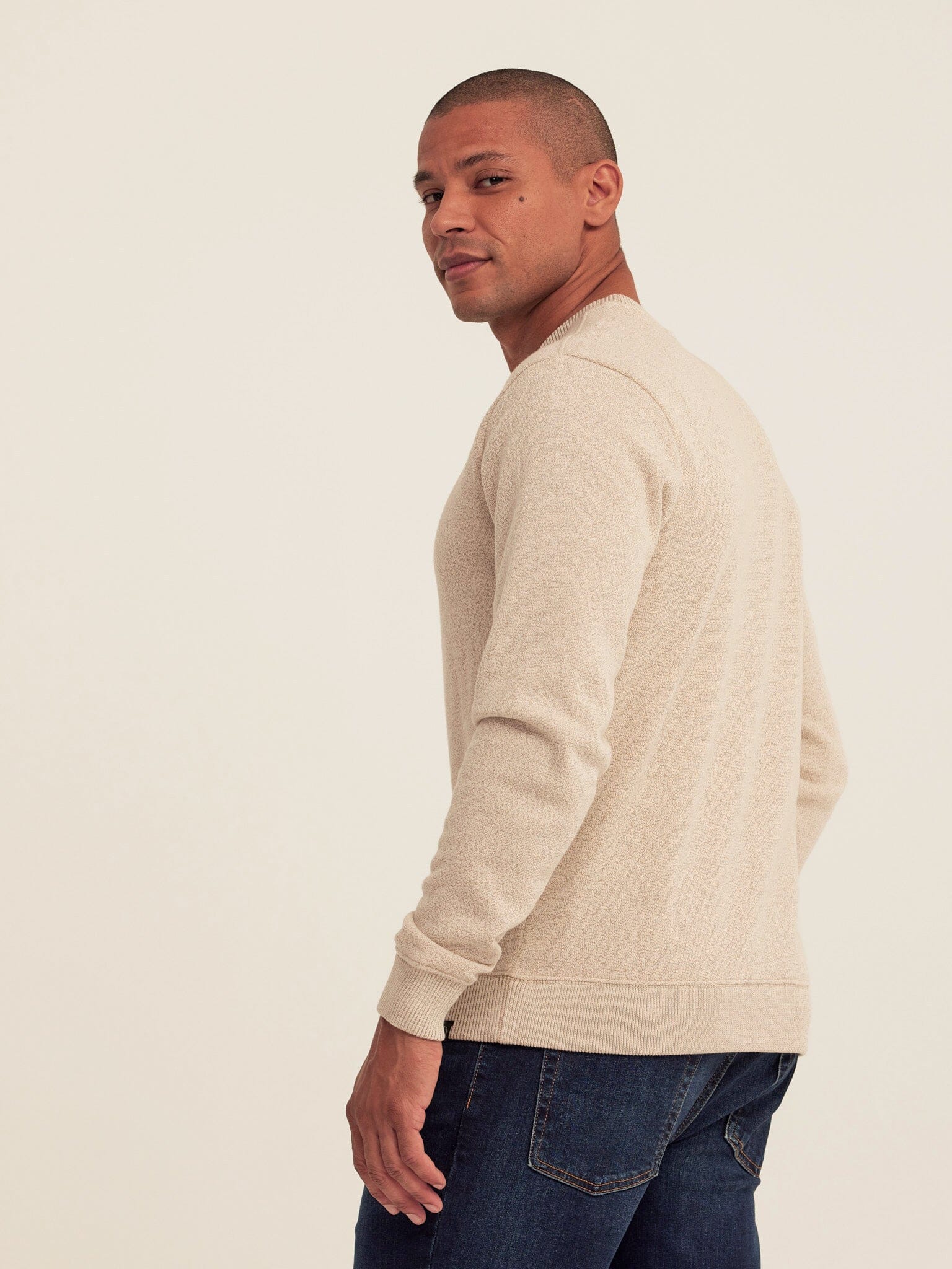 Corey Eco Fleece Crew Sweatshirt