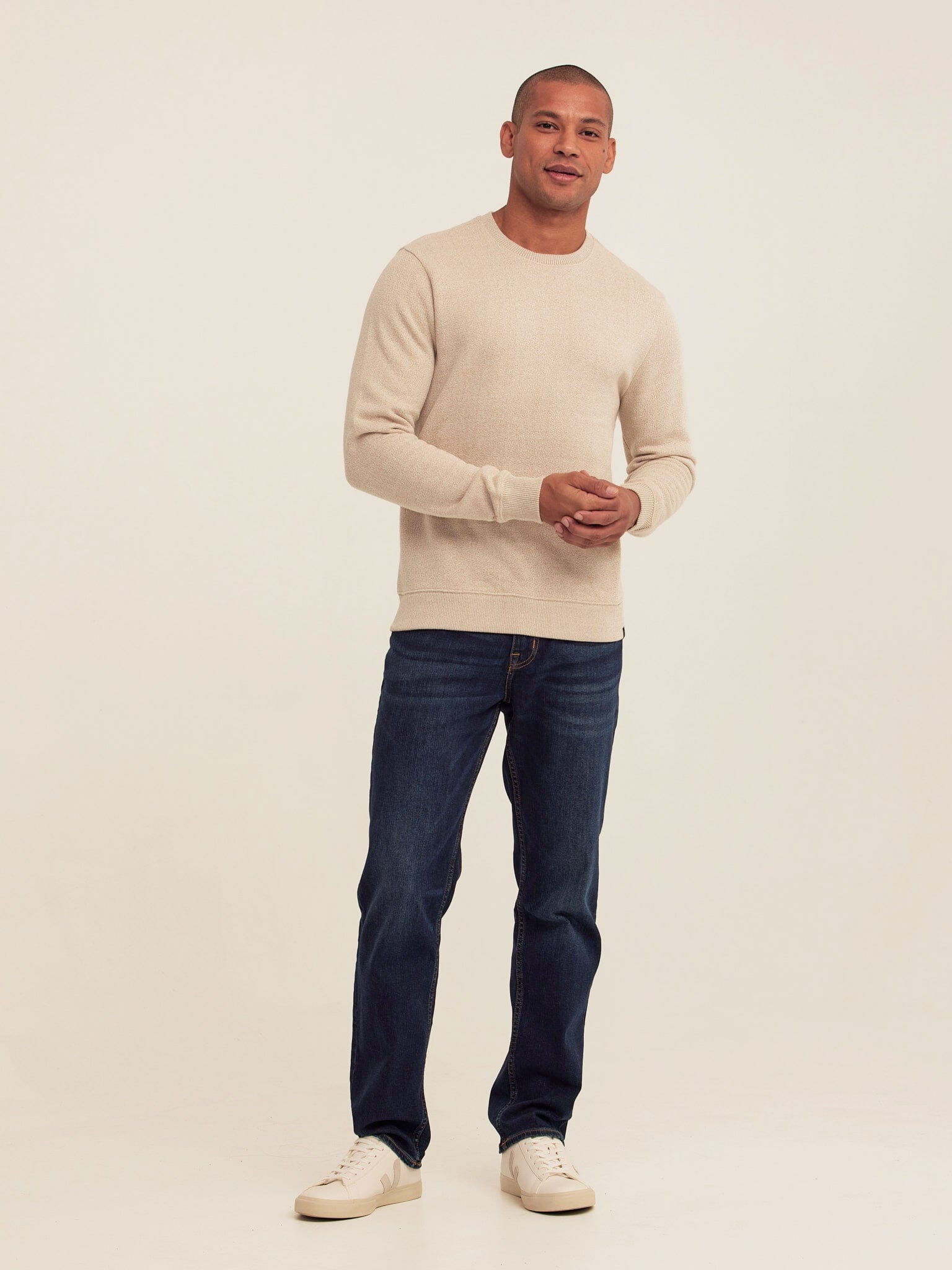 Corey Eco Fleece Crew Sweatshirt
