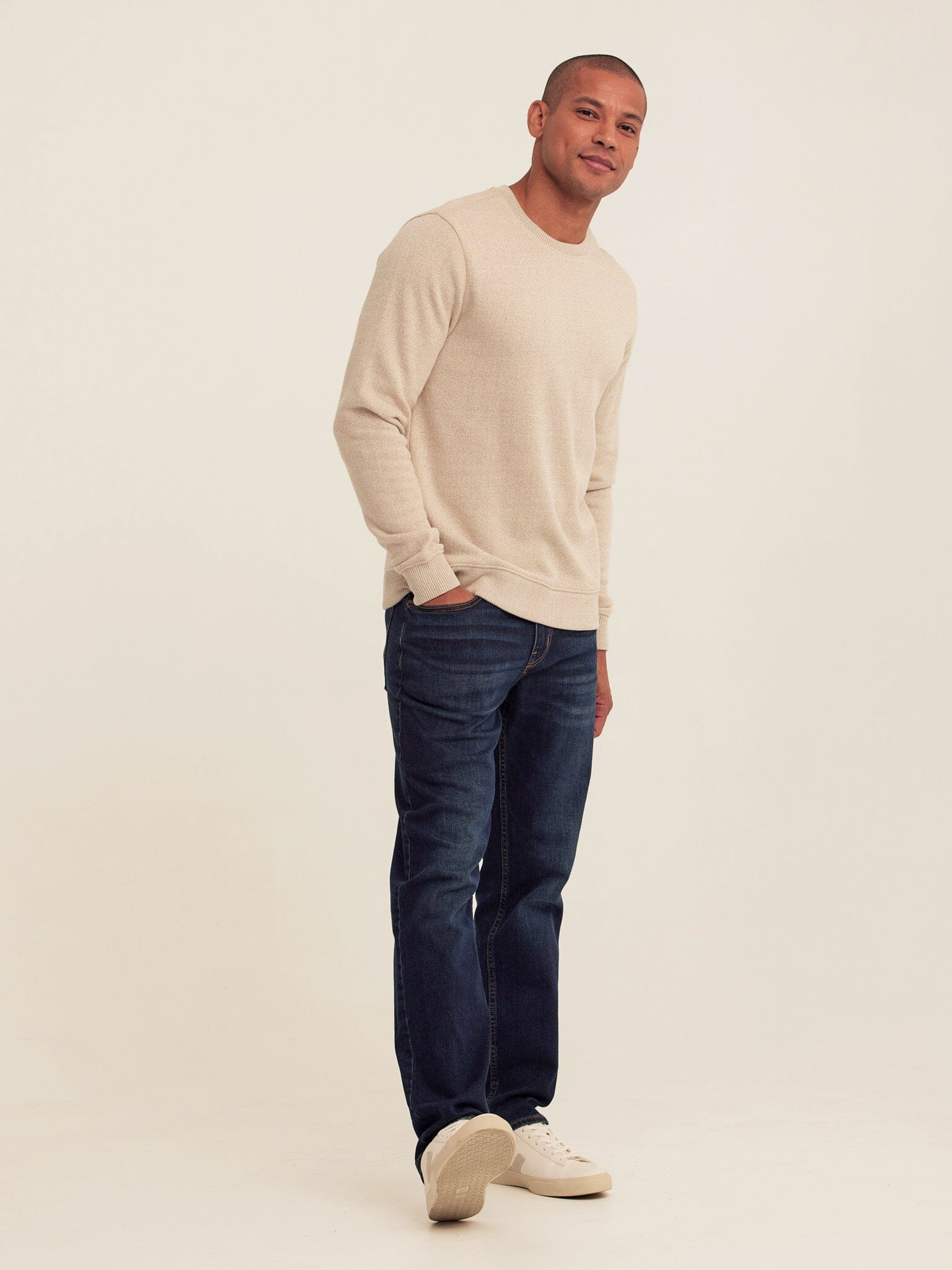 Corey Eco Fleece Crew Sweatshirt