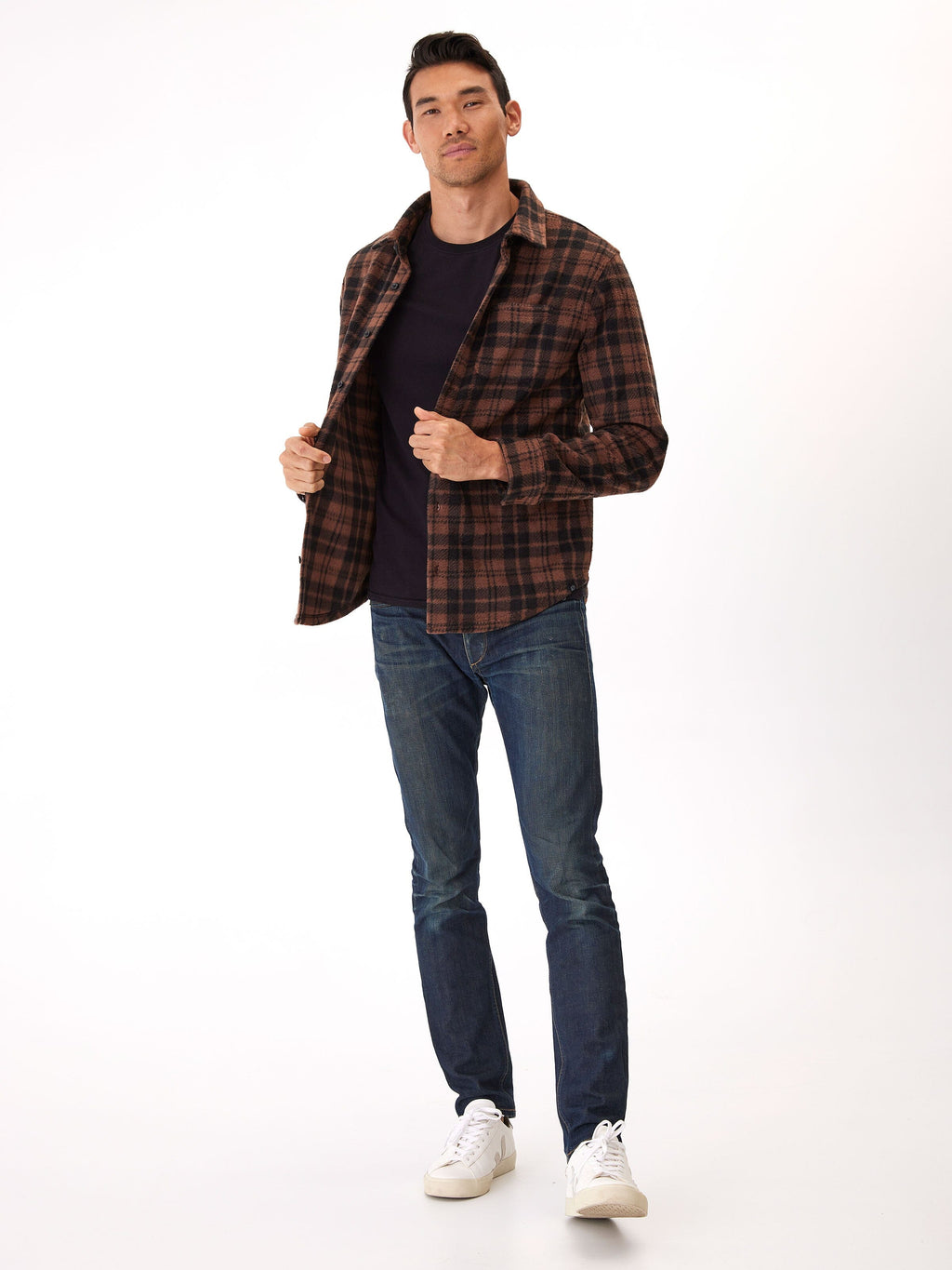 Printed Fleece Shirt