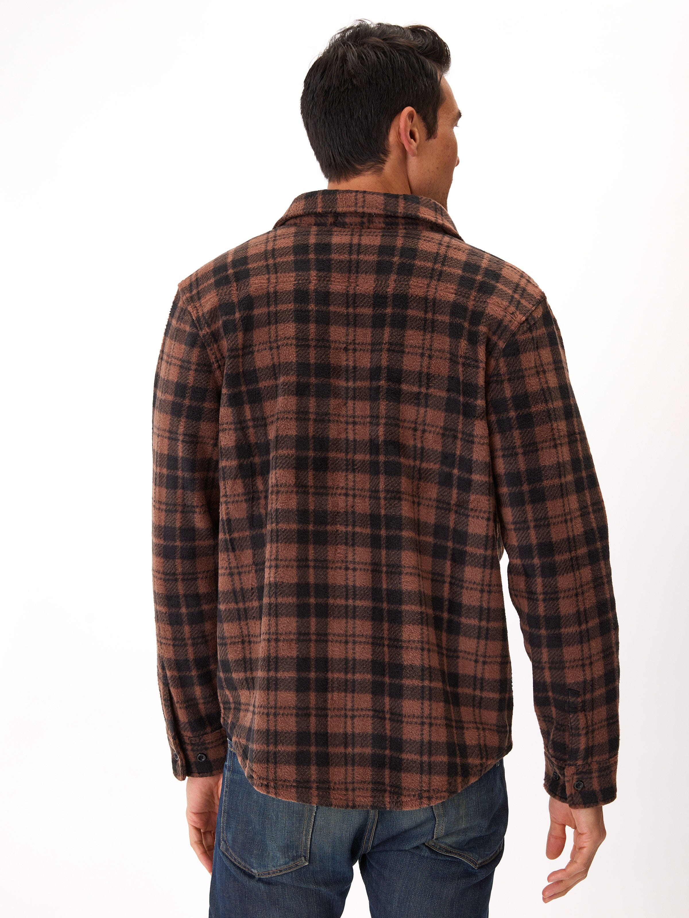 Printed Fleece Shirt