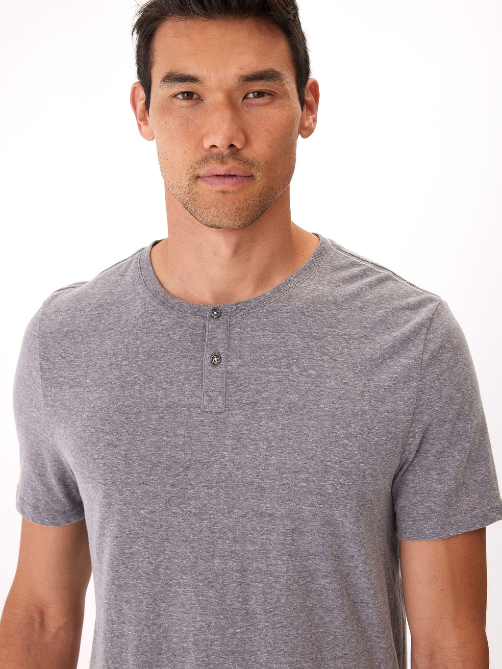 Baseline Short Sleeve Triblend Henley