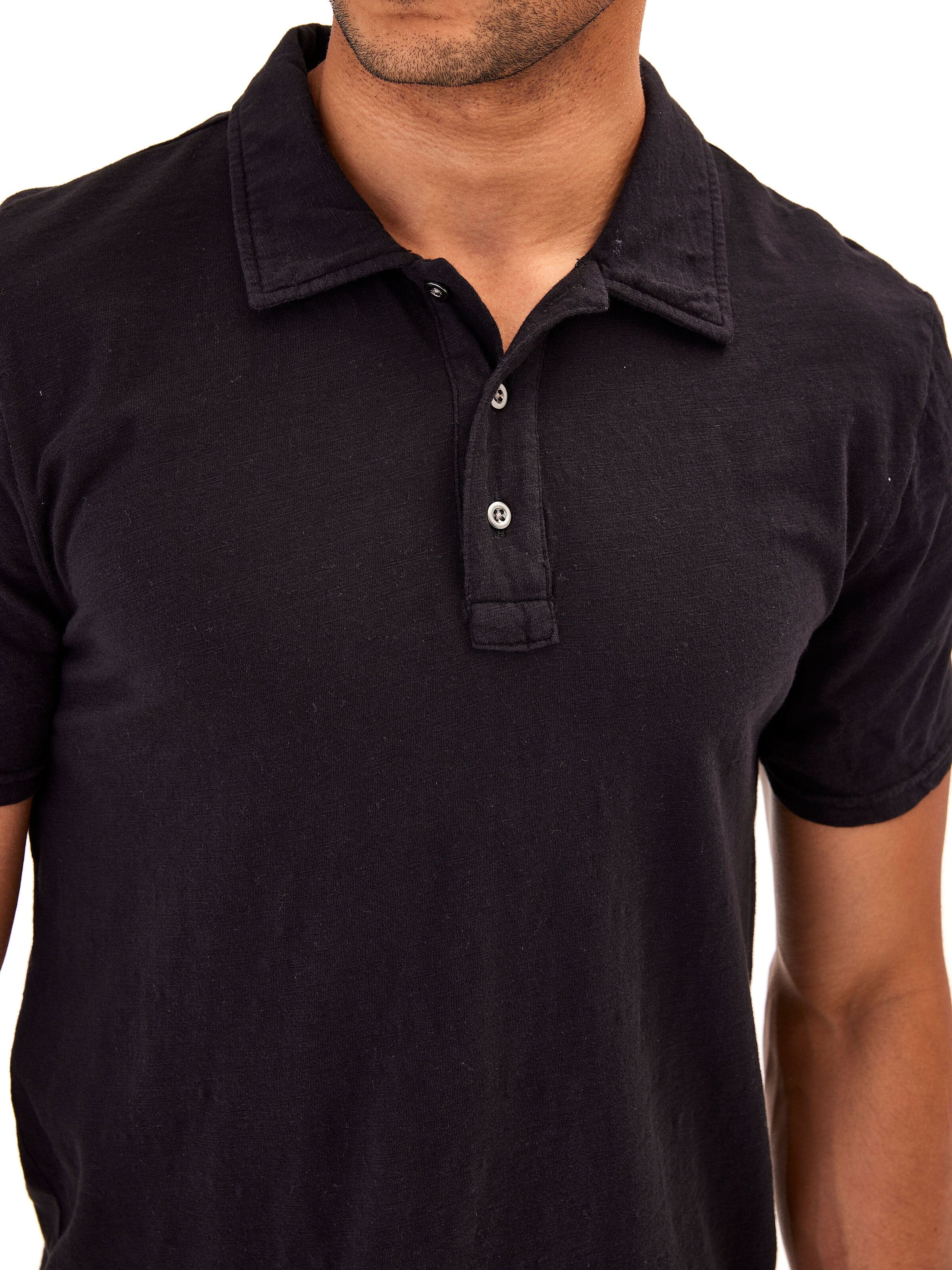 Slub Jersey Polo