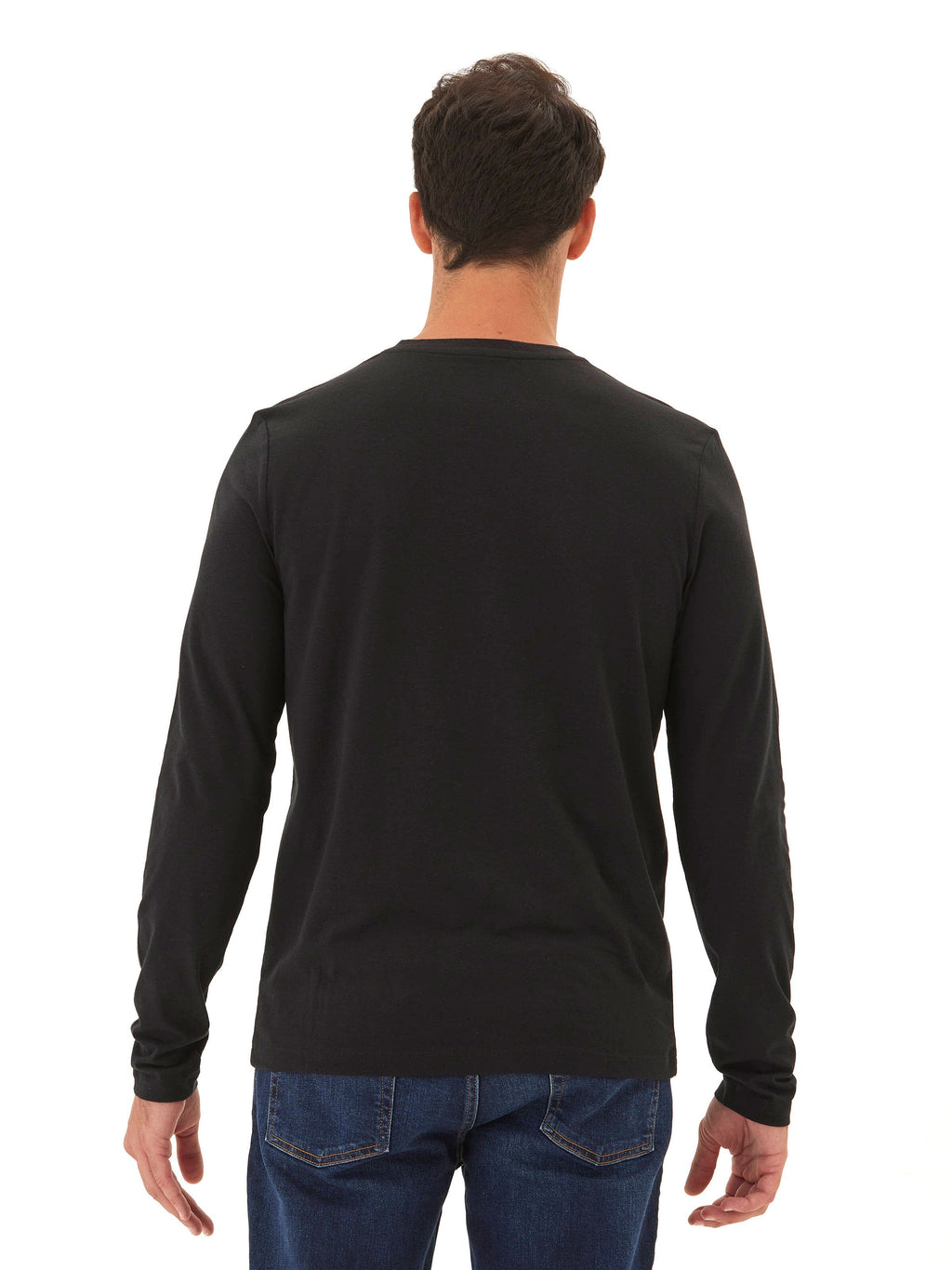 Austin Triblend 2 Button Long Sleeve Henley