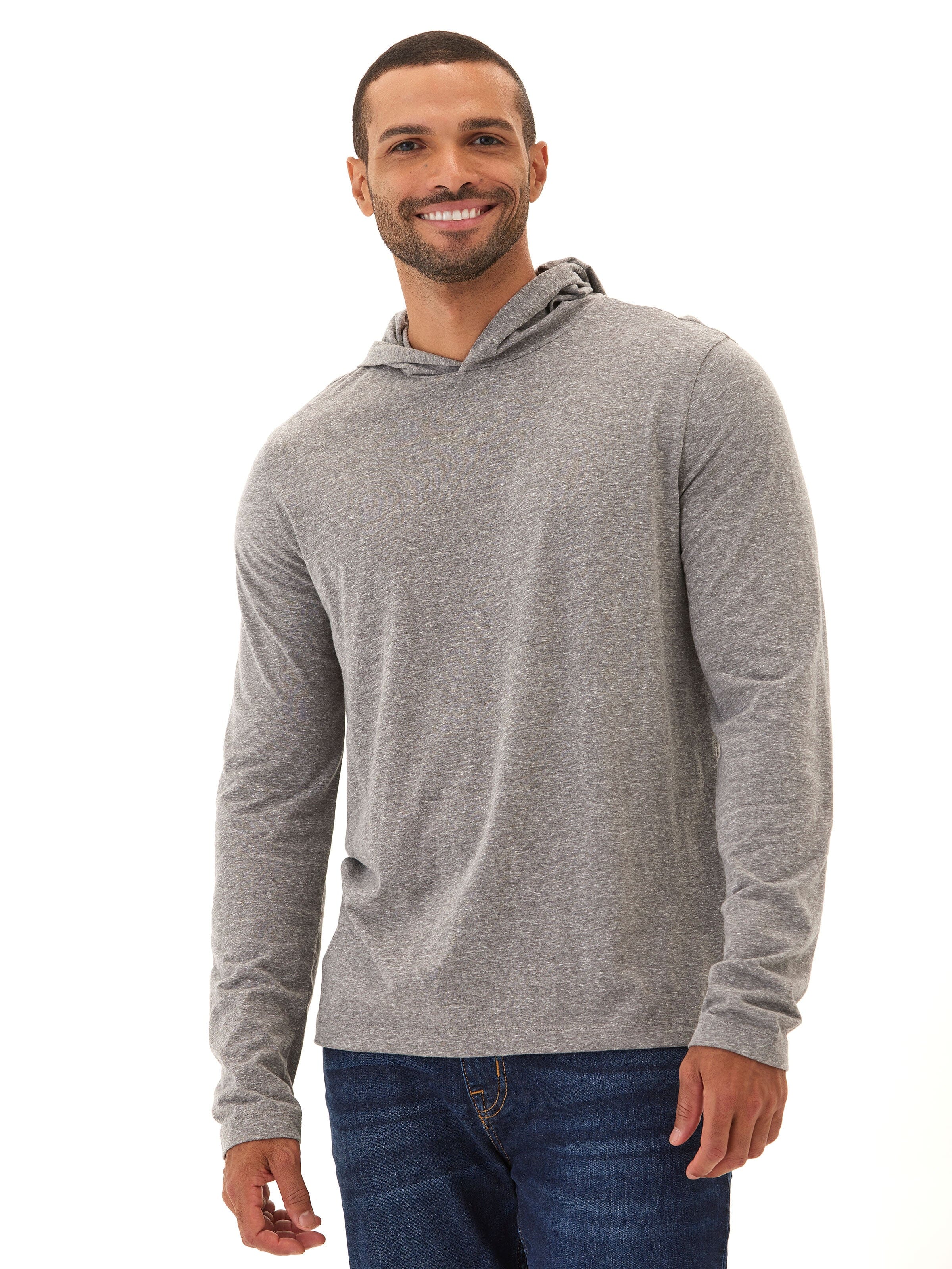 Dane Triblend Long Sleeve T-Shirt Hoodie