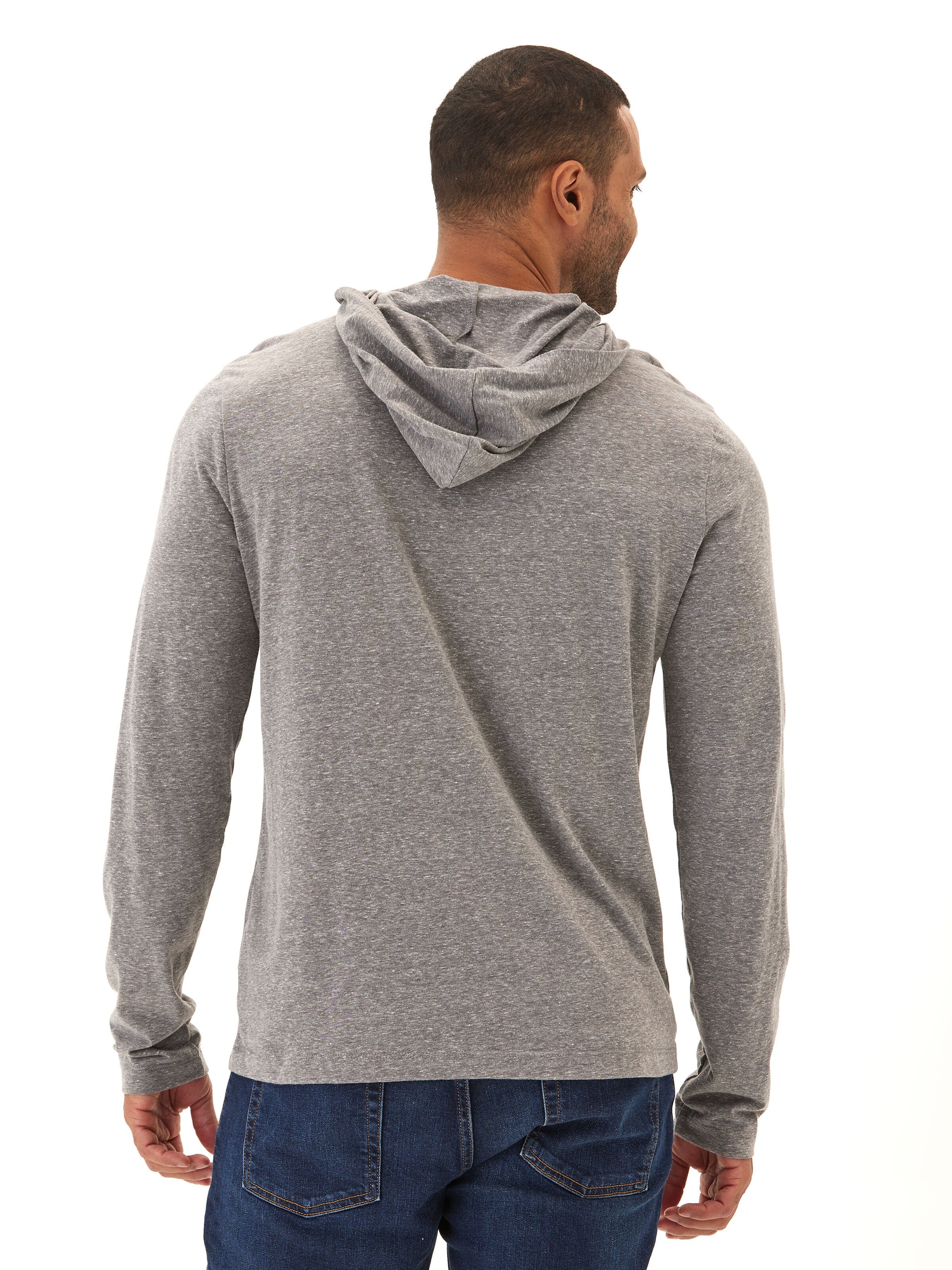 Dane Triblend Long Sleeve T-Shirt Hoodie