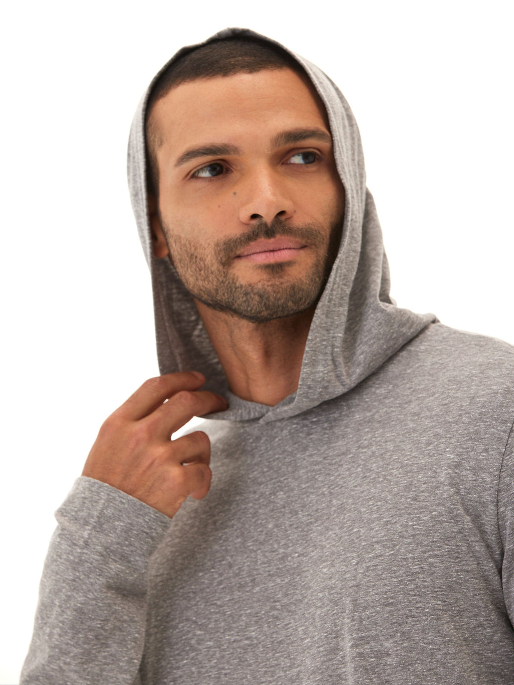 Dane Triblend Long Sleeve T-Shirt Hoodie