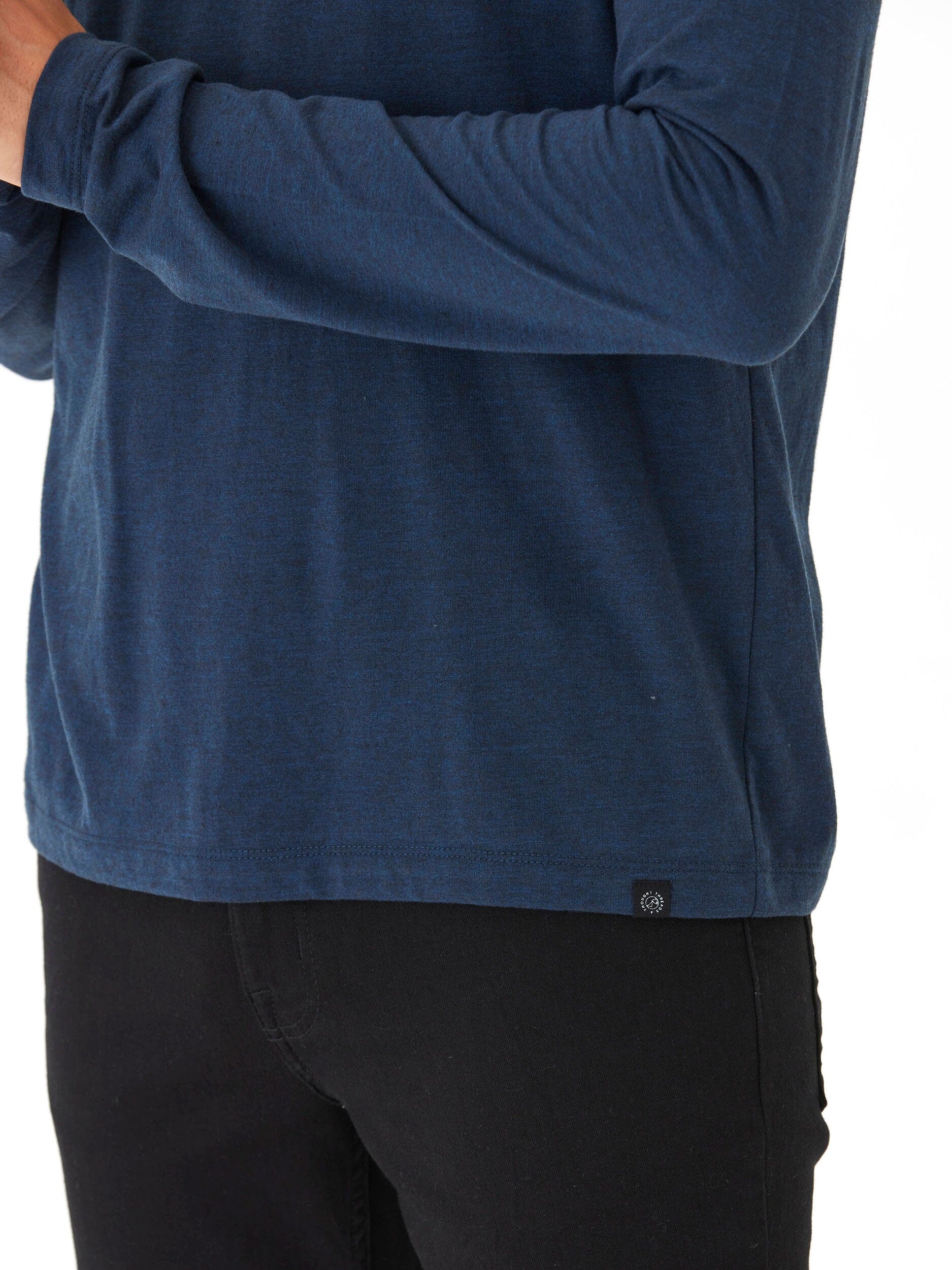 Dane Triblend Long Sleeve T-Shirt Hoodie