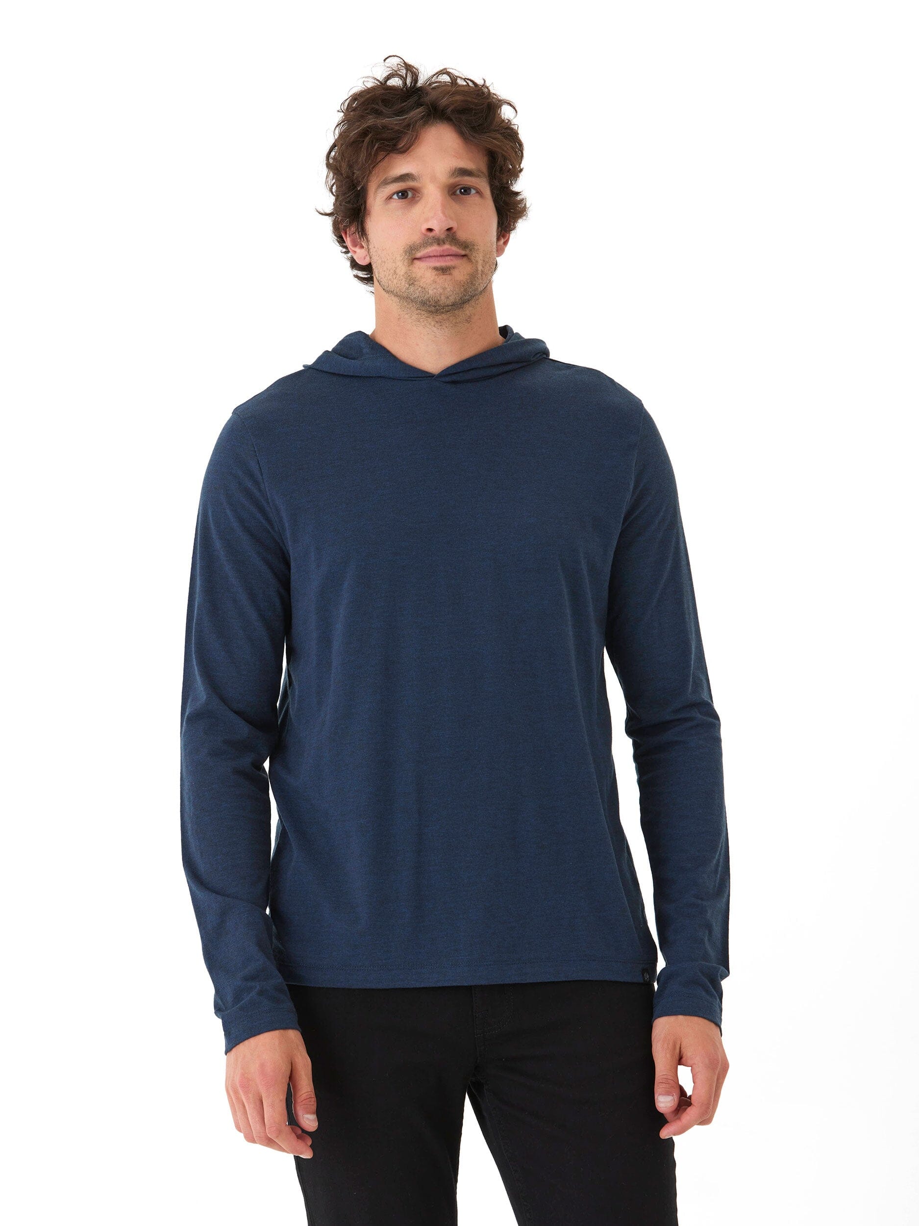 Dane Triblend Long Sleeve T-Shirt Hoodie