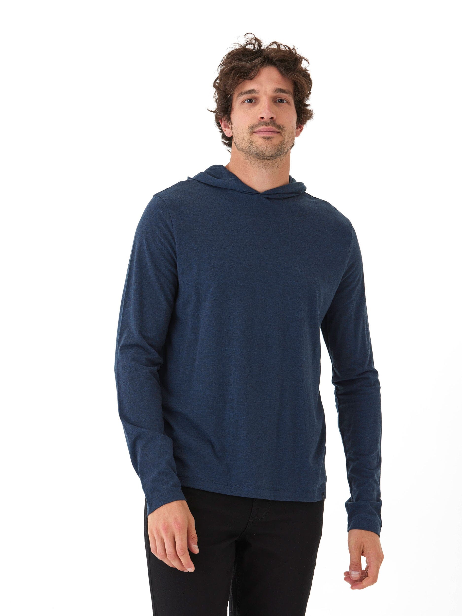 Dane Triblend Long Sleeve T-Shirt Hoodie