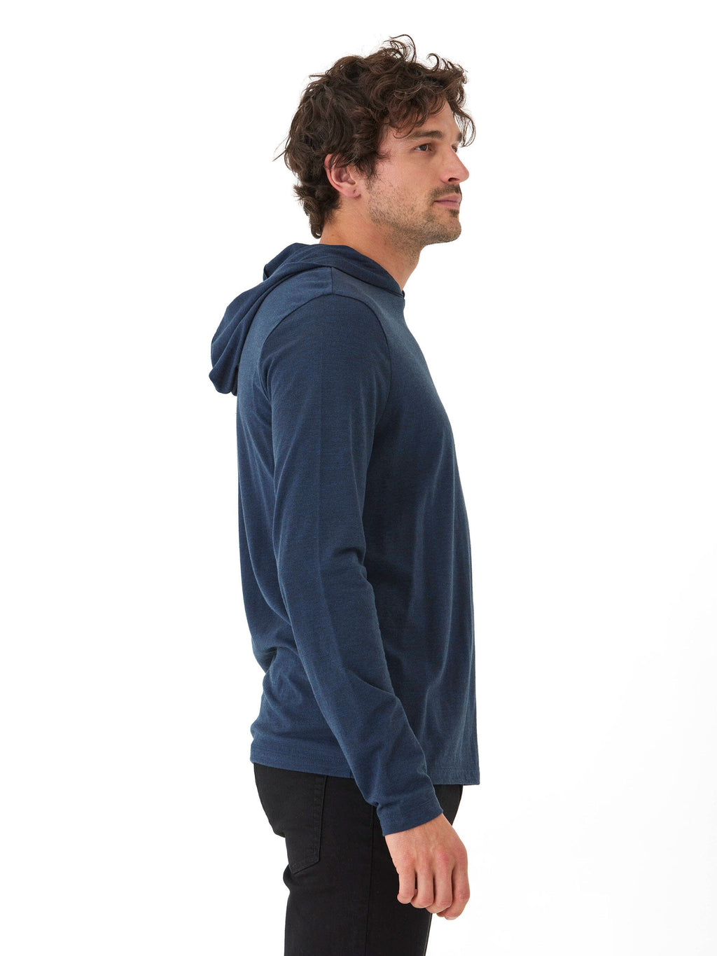 Dane Triblend Long Sleeve T-Shirt Hoodie