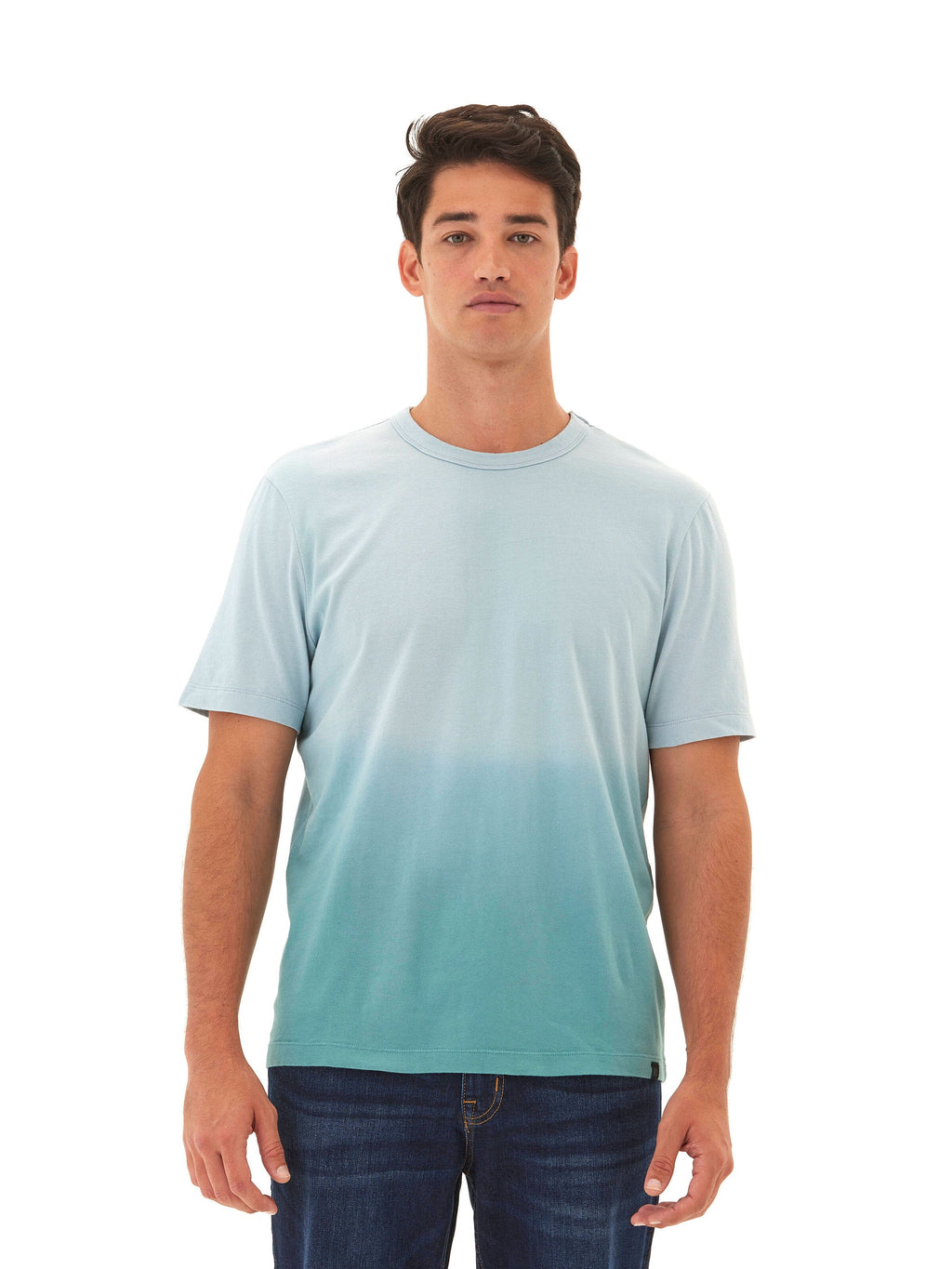 Bryce Dip Dye Classic Jersey Relaxed Crew Tee