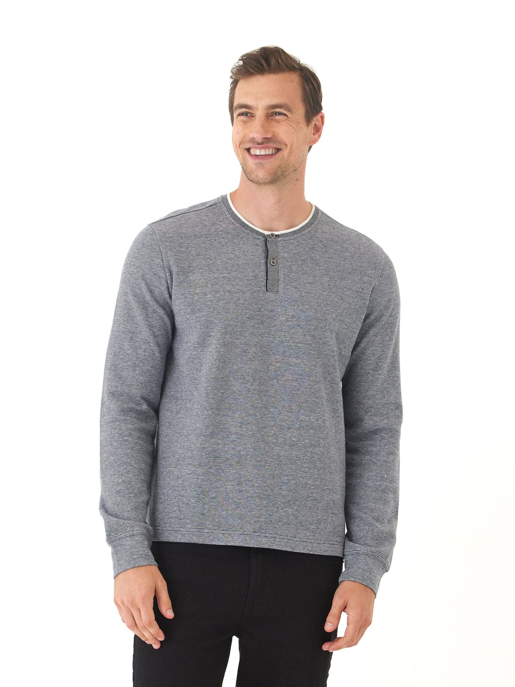 Charles Eco Double Knit Henley