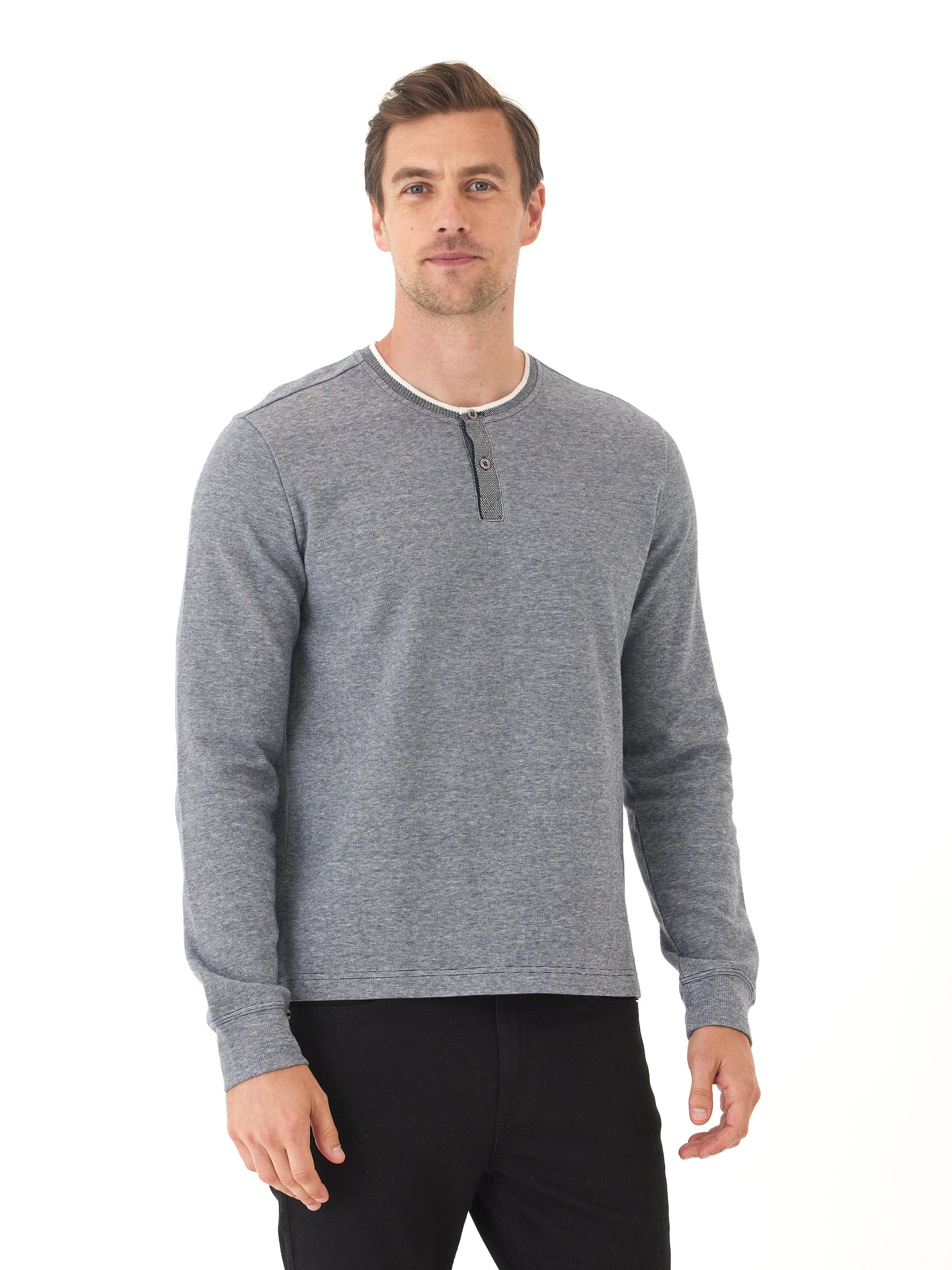 Charles Eco Double Knit Henley