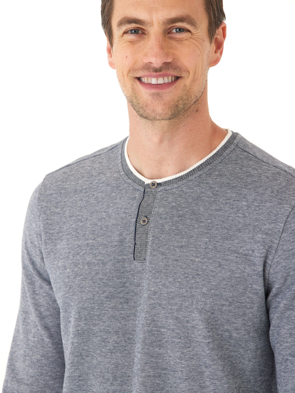 Charles Eco Double Knit Henley